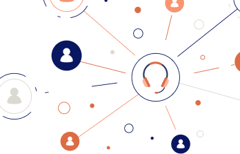 Network of connected people